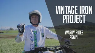 Wardy Rides Again! Jeff Ward Rides '84 KX125 National Championship Works Kawasaki - VTG Iron Project