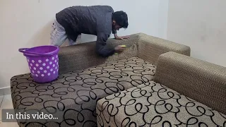 Sofa Deep Cleaning by Urban Company | Urban Clap Sofa Cleaning Service Review | Indian Mom Space