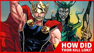 How Did Thor Kill Loki? #shorts