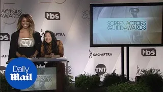 Awkwafina and Laverne Cox announce Screen Actors Guild nominees