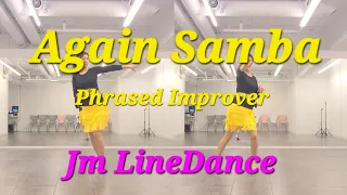 Again Samba LineDance Level:Phrased Improver