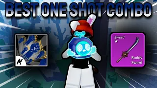 Godhuman + Portal + Buddy Sword = Best One Shot Combo Update 23 (Blox Fruits)