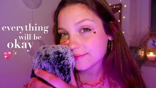 ASMR | Positive Affirmations & Fluffy Mic Scratching 💘