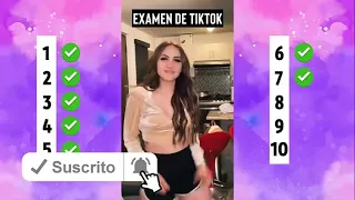 Examen De TIK TOK!! 2021 Nuevos Bailes/Tik Tokers 24/7