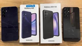Samsung Galaxy A15 vs Samsung Galaxy A54