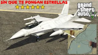 COMO ROBAR UN AVION CAZA EN GTA V