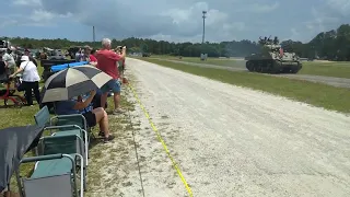 Ww2 tanks drive by M4a1 and m4a3 shermans