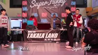 Super Funky Vol.3 Popping 16-8 Mr. Wu VS. Tango