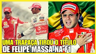 Felipe Massa foi o CAMPEÃO mundial da FÓRMULA 1 em 2008 e não Lewis Hamilton
