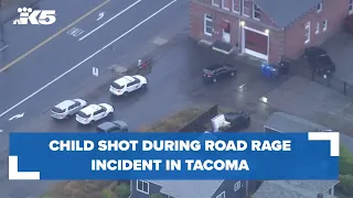 11-year-old shot during road rage incident in Tacoma