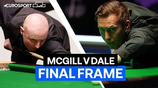 McGill OUT Of European Masters Qualifying After Mighty Effort From Dominic Dale! | Eurosport Snooker