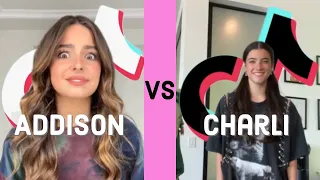 Addison Rae Vs Charli D'amelio TikTok Dance Batte