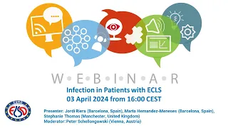 EuroELSO Webinar - Infection in Patients with ECLS