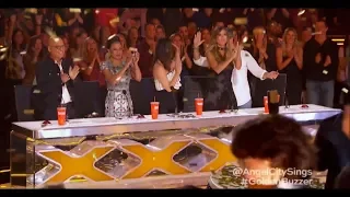 ALL 4 GOLDEN BUZZER On Judge Cut Round America's Got Talent 2018