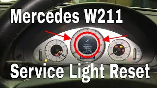 Merccedes W211 Service Light Reset