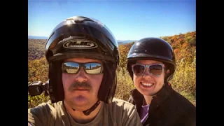 A weekend ride to Oklahoma (Talimena Scenic Drive).