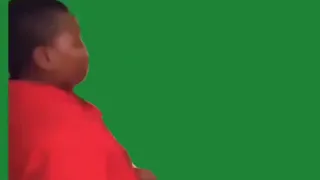 Black kid getting made vine green screen