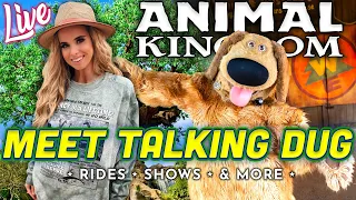 🔴LIVE: Disney World | Animal Kingdom ! NEW CHARACTERS, RIDES, SHOWS, FOOD, ANIMALS, & More| Orlando