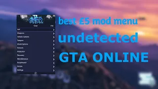 GTAV Online 1.51 Over Mod Menu | GTA 5 Mod Menu PC + Paid Download *15mil Stealth* | *UNDETECTED*