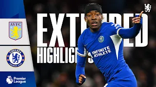 Aston Villa 2-2 Chelsea | MADUEKE & GALLAGHER strikes earn point | Highlights - EXTENDED | PL 23/24