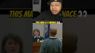 I Can’t Believe He Spit On The Judge 😳 #shorts #reaction #funnyvideo