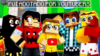 FUI ADOTADO POR YOUTUBERS no MINECRAFT ! ‹ Alex ›