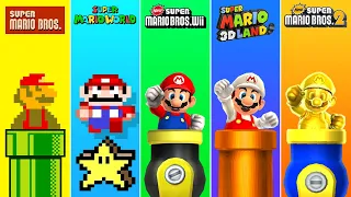 Evolution of Warp Zones in Super Mario Games (1985-2022)