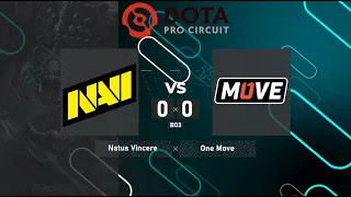 Natus Vincere vs. One Move - DPC EEU 2023 Tour 2: Division I | BO3 @4liver