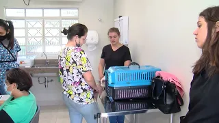 Estruturas físicas específicas do Curso de Medicina Veterinária da PUC Goiás.