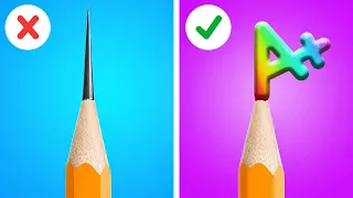 FUNNY AND USEFUL SCHOOL HACKS by 5-Minute Crafts