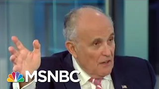 Rudy Giuliani's History Of Confusing Comments | Morning Joe | MSNBC