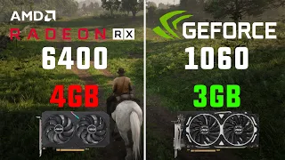 RX 6400 vs GTX 1060 3GB Test in 8 Games
