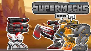 Quadruple Heat Bombs! - Super Mechs