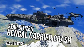 (Hello I'm Back) | Star Citizen Bengal Carrier | Space Engineers | Season 3