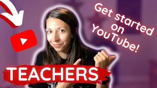 How to start a YouTube Channel For Teachers // Tips for making a great educational YouTube channel!