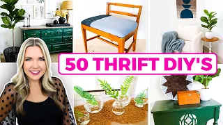 50 Thrift Store DIY's...Get a High-End Look For Less!