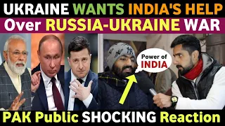 UKRAINE WANTS INDIA'S HELP OVER RUSSIA-UKRAINE CONFLICTS | PAKISTANI REACTION ON INDIA | REAL TV