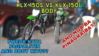 Kawasaki KLX 150s vs 150L body | Ano nga ba ang pinagkaiba???