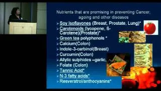 Dr. Nagi Kumar: The Role of Nutrients in Cancer Chemoprevention, Treatment and Survival