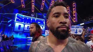 Kevin Owens & Sami Zayn vs. The Usos Tag Team Title Match | Draft SmackDown April 24, 2022 WWE