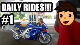 HONDA CB125F!!!! | DAILY RIDE | GOPRO!!!!