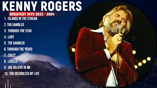 kenny rogers 2024 MIX ~ Top 10 Best Songs ~ Greatest Hits ~ Full Album