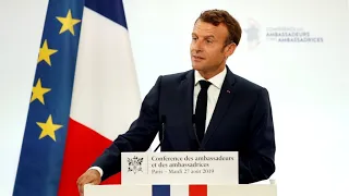 Keeping Russia out of Western fold a ‘strategic error’, Macron says in key speech