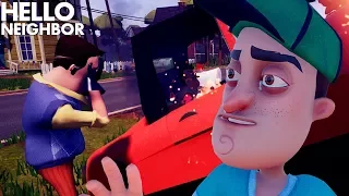 THE NEIGHBOR WAS IN A CAR CRASH!!! (HIS BACKSTORY) | Hello Neighbor (Official Release) - ACT 1