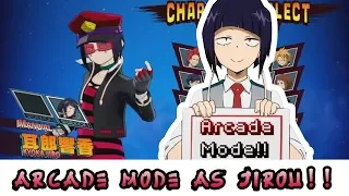 PLAYING ARCADE MODE AS JIROU - My Hero Academia One Justice Gameplay Walkthrough