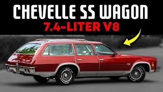 The Story Behind The Rare 1973 Chevrolet Chevelle SS Wagon And Its Massive 7.4-Liter V8