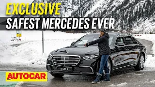 2023 Mercedes-Benz S 680 Guard review - The safest Mercedes ever? | Exclusive Drive | Autocar India