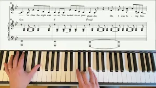 Piano Playalong REMEMBER THAT NIGHT?   Acoustic by Sara Kays, with Sheet Music, lyrics & chords