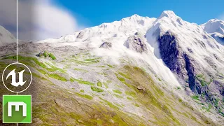 Amazing PHOTOREALISTIC Landscape Blend Material in Unreal Engine 5.1 Megascans Landscape Layer Blend