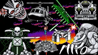 Super Contra (Super C) NES Complete Walkthrough - 0% DAMAGE ! [4K]